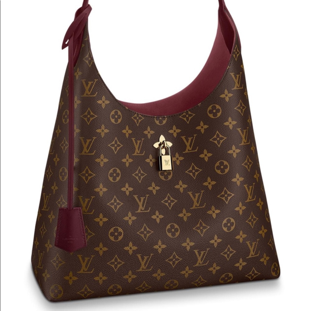 Louis Vuitton Flower Hobo Handbag